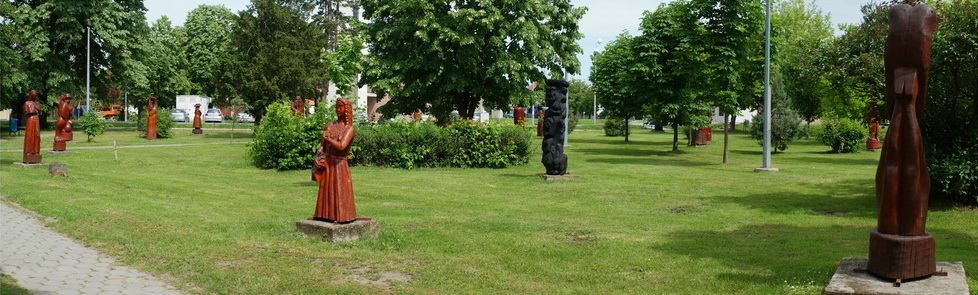 Park skulptura u Ernestinovu